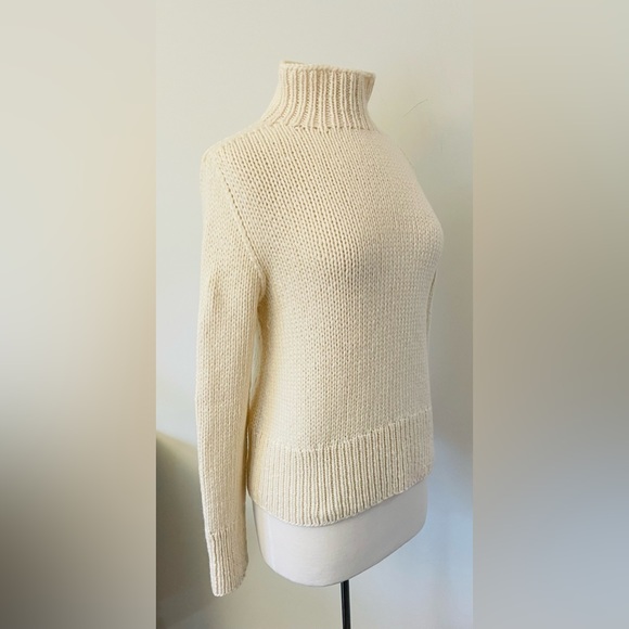 WOMMELSDORFF BERLIN HANDMADE 100% CASHMERE ECRU SWEATER - Picture 10 of 15